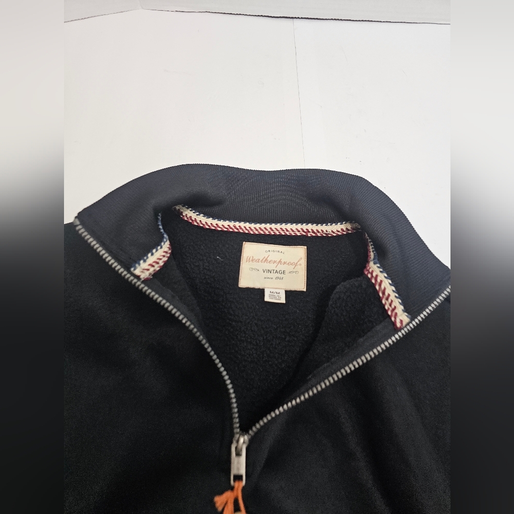 ORIGINAL
Weatherproof
6
VINTAGE
since 1948Men's Black Half-Zip Sweater - Picture 5 of 10